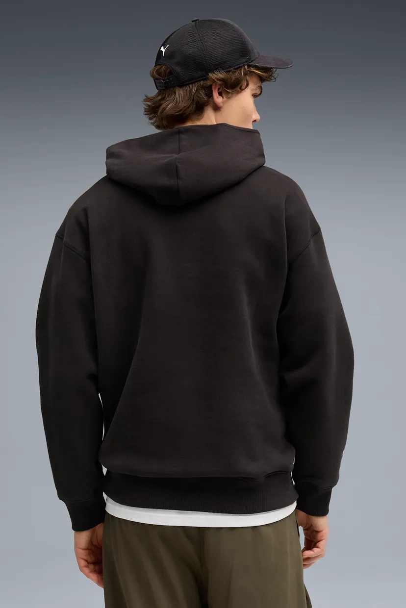 Мужское черное худи Scuderia Ferrari Sportswear Shield Hoodie Men 3
