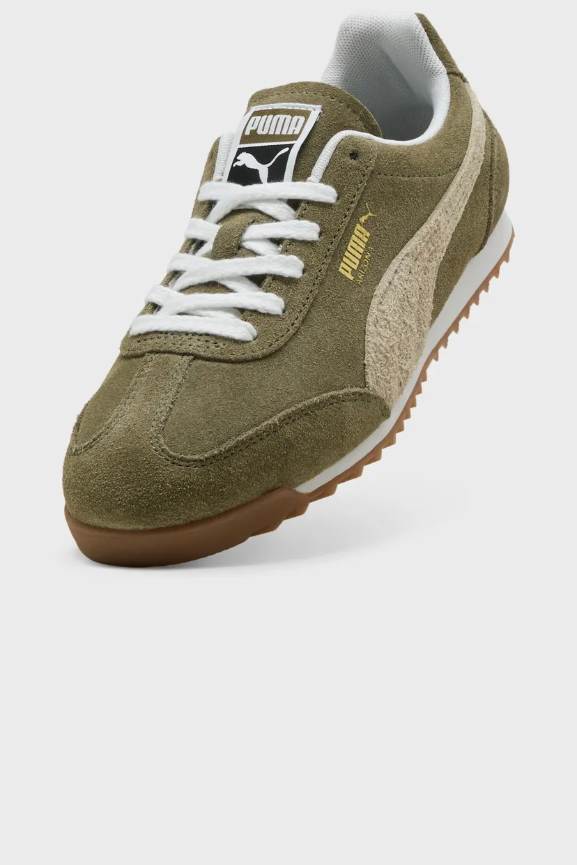 Оливкові замшеві кросівки Arizona Suede Sneakers 5