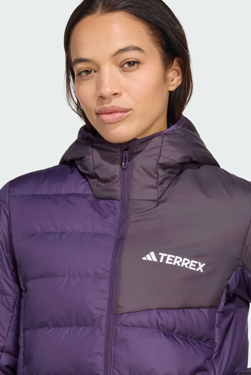 Жіночий фіолетовий пуховик Terrex Multi Light Down CLIMAWARM 4