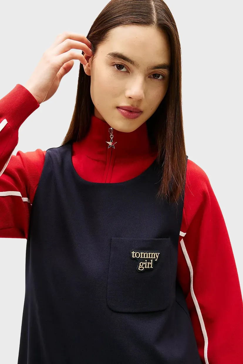Жіночий темно-синій сарафан TOMMY GIRL SCHOLAR 4