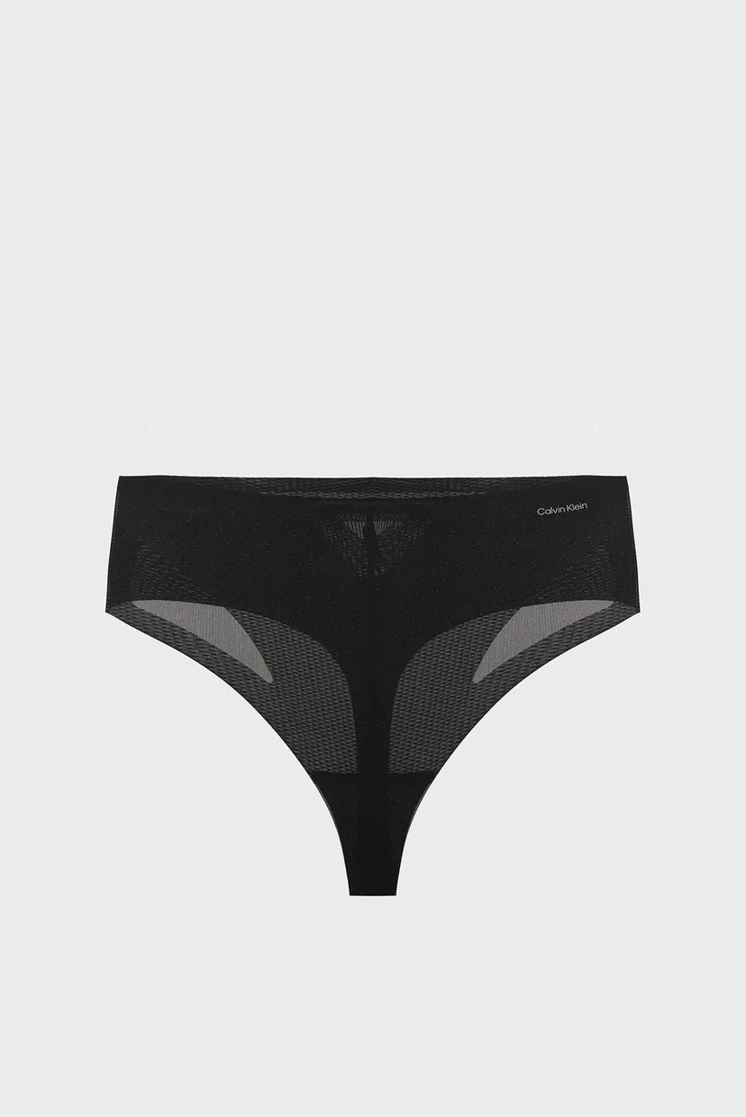 Жіночі чорні трусики SCULPTED FIRM MESH THONG 7