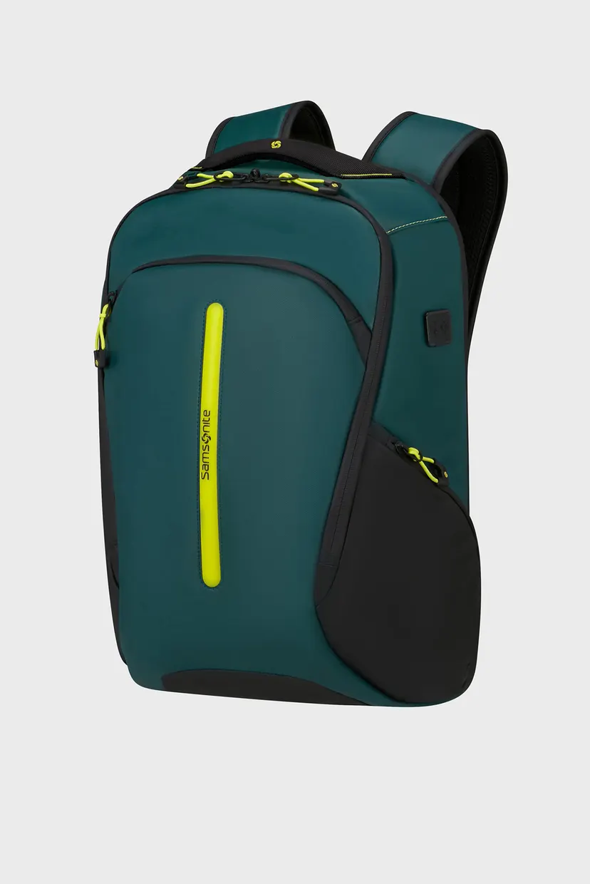 Темно-зеленый рюкзак ECODIVER DARK TEAL/LIME 3