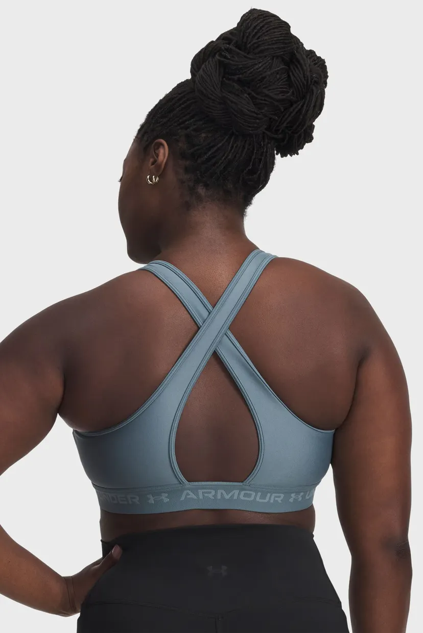 Женский бирюзовый топ Crossback Mid Bra 4