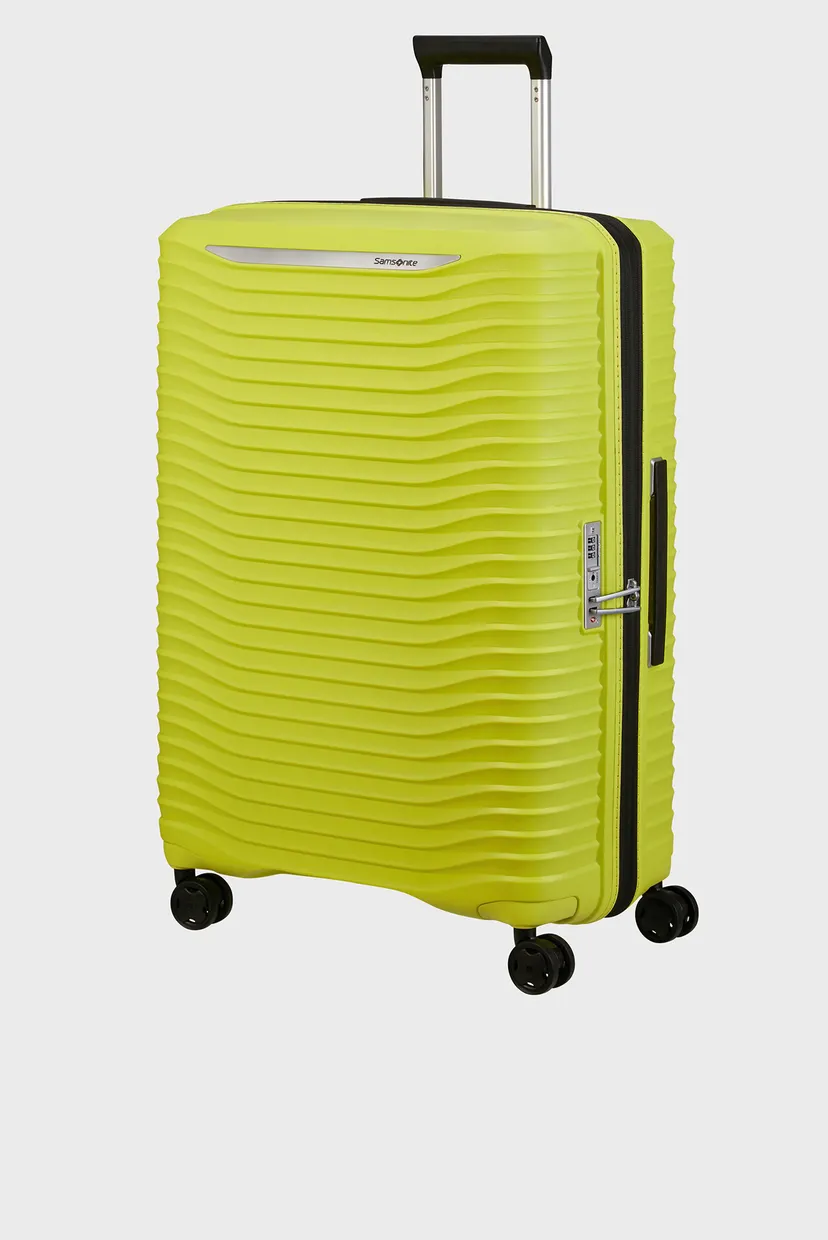 Салатовый чемодан 75 см UPSCAPE LIME 4