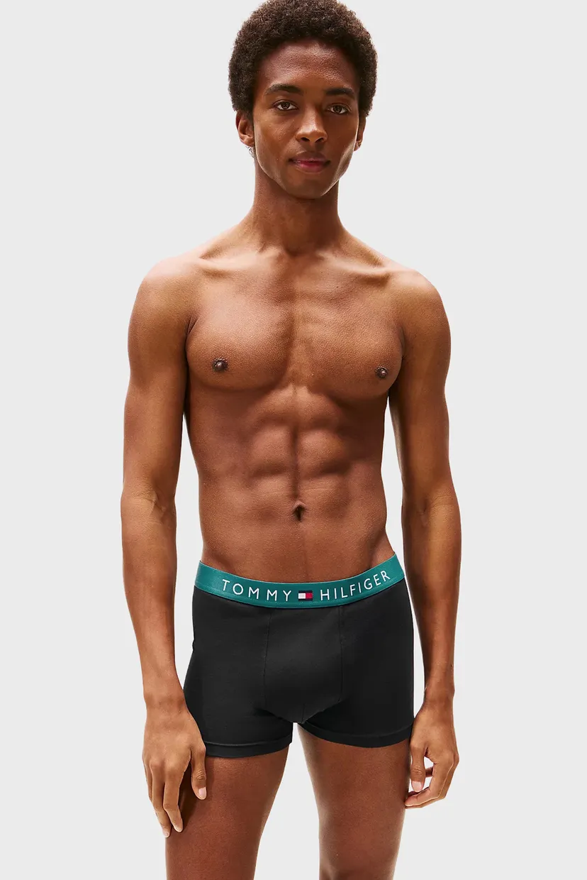 Мужские темно-синие боксеры (3 шт) BOXER BRIEF WB 4