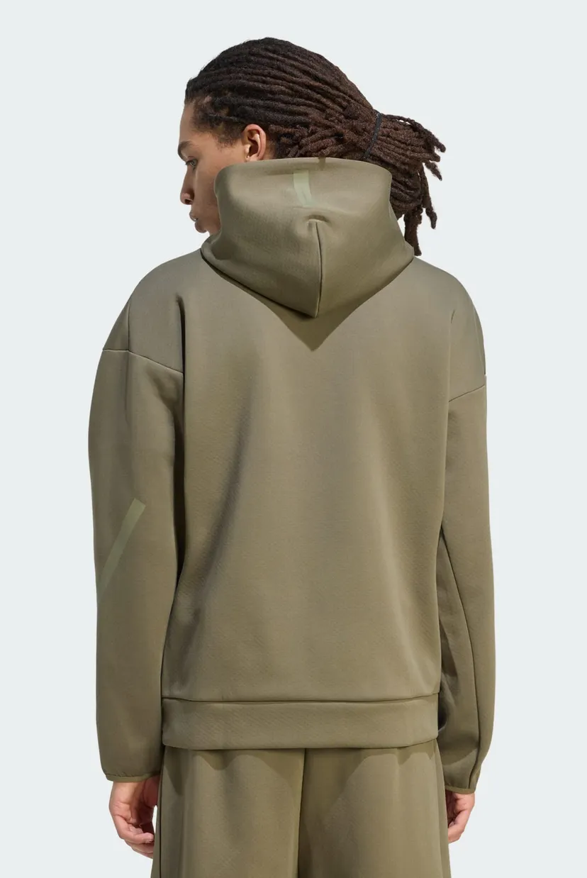 Чоловіче оливкове худі ADIDAS Z.N.E. FULL ZIP 3