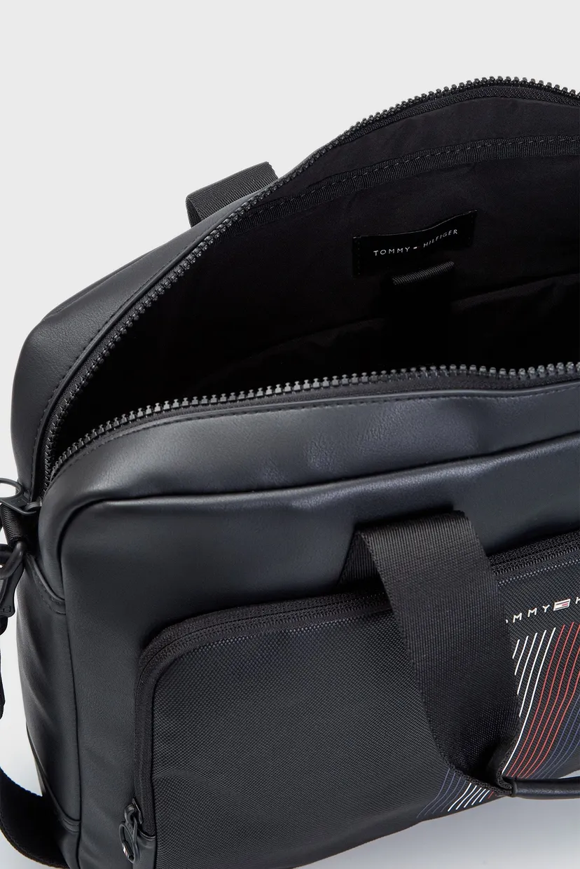 Мужская черная сумка для ноутбука TH FOUNDATION COMPUTER BAG 6