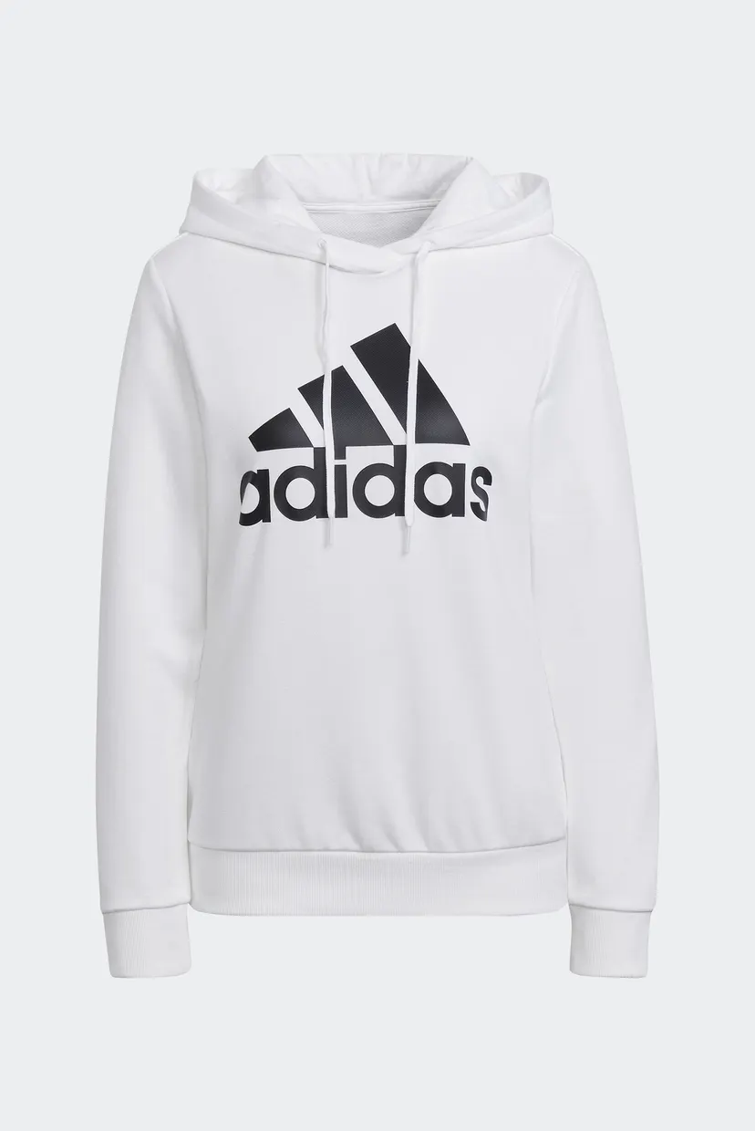 Женское белое худи Essentials Relaxed Logo 6