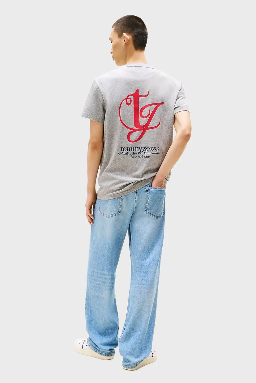 Чоловіча сіра футболка REG MONOGRAM 3