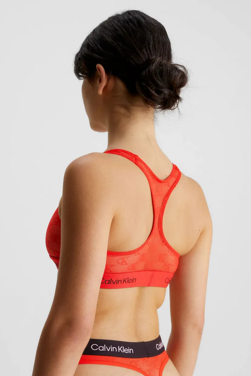 Женский красный бюстгальтер с узором UNLINED BRALETTE 5