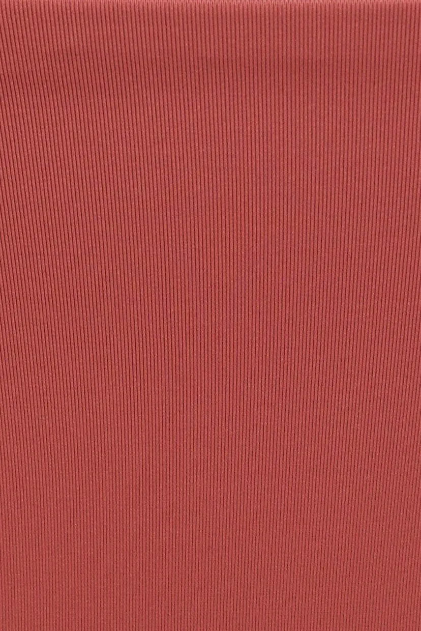 Женские коралловые трусики от купальника STRING SIDE TIE 7