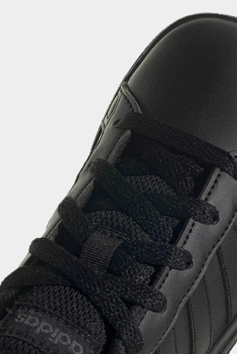 Детские черные сникерсы Grand Court Lifestyle Tennis Lace-Up 8