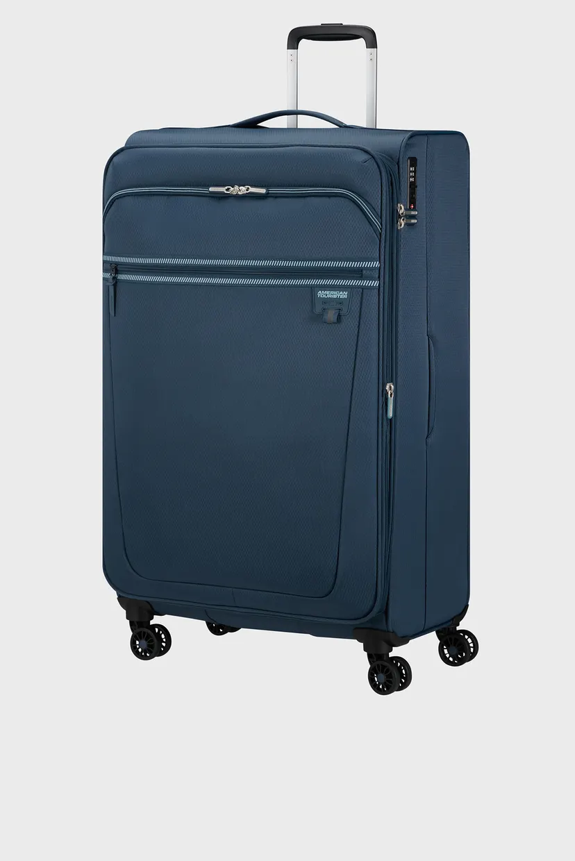 Синий чемодан 80 см AEROSPIN INDIGO 3