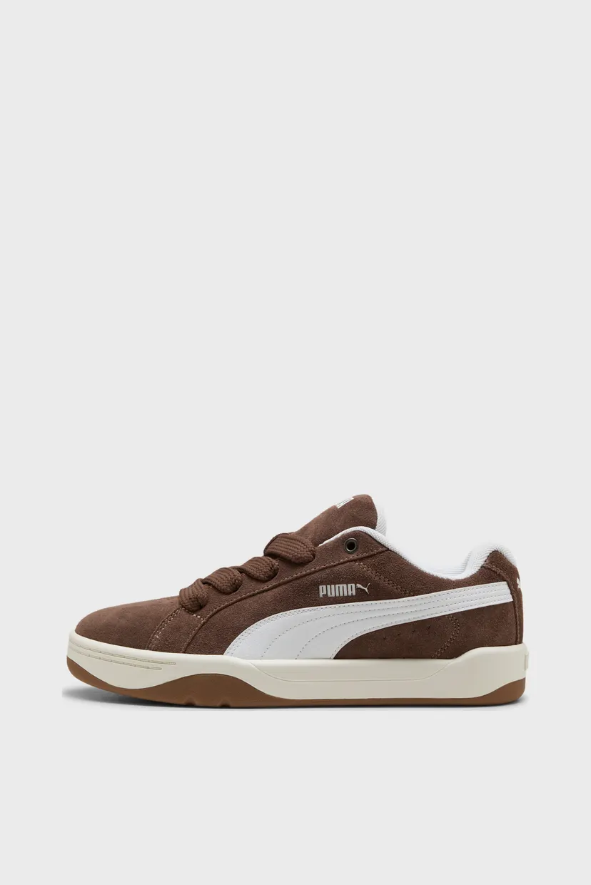 Коричневые замшевые сникерсы Park LIfestyle Easy Suede Sneakers Unisex 3