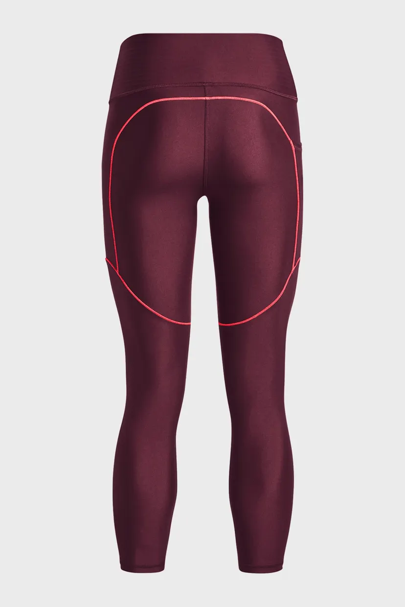 Жіночі бордові тайтси Armour Novelty Ankle Legging 6