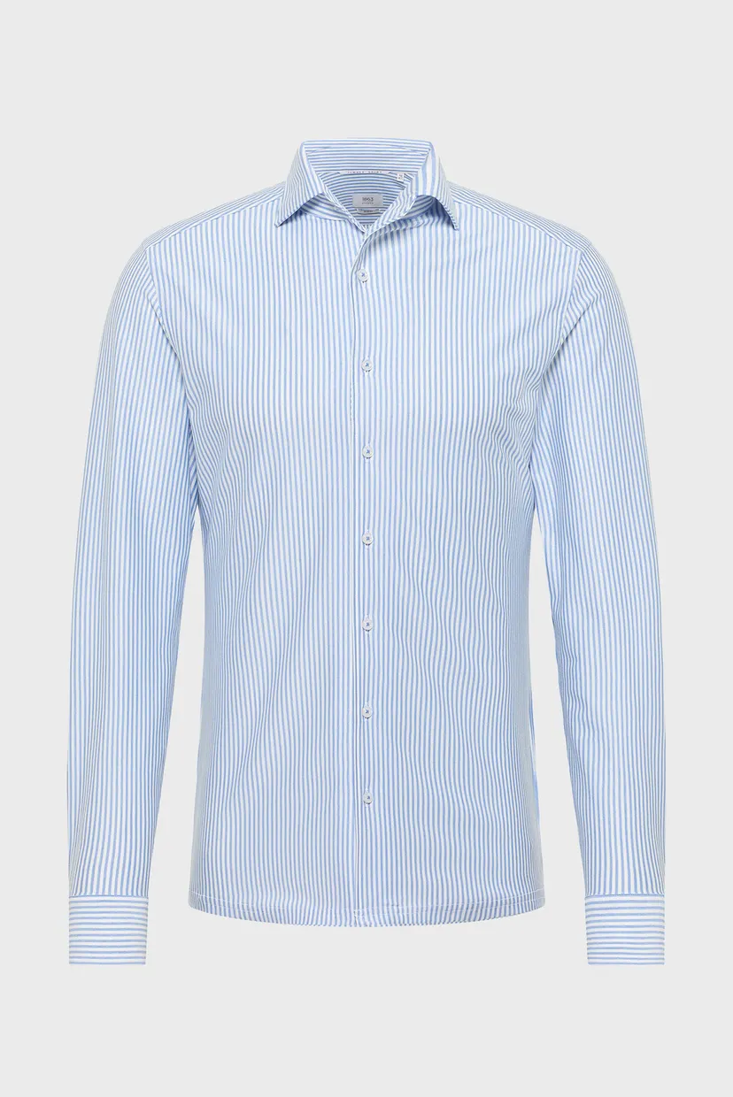 Чоловіча сорочка у смужку SLIM FIT 5