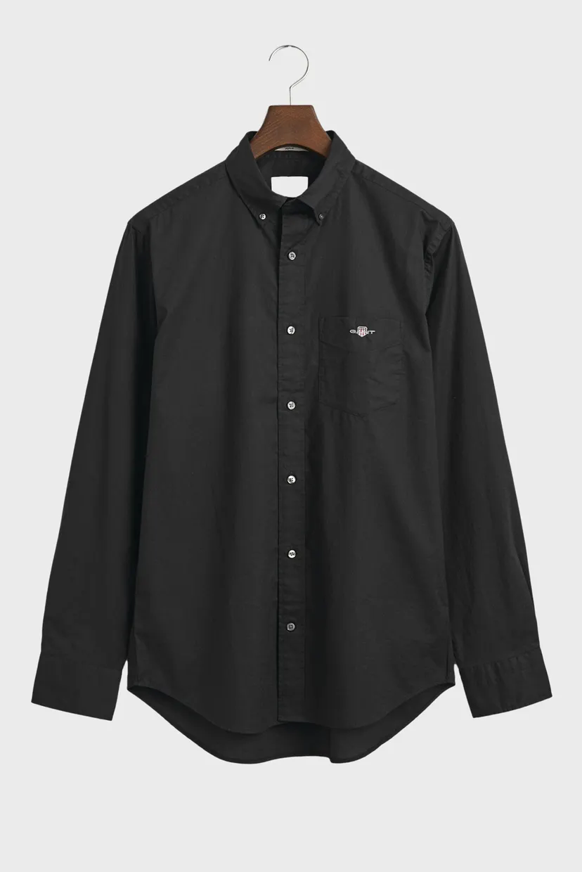 Чоловіча чорна сорочка REG POPLIN 9
