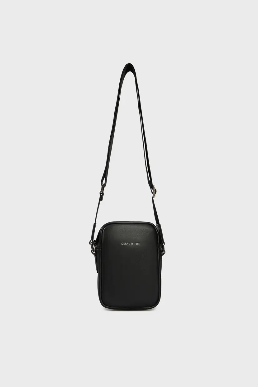 Чоловіча чорна шкіряна сумка IRAMA BODYBAG 5
