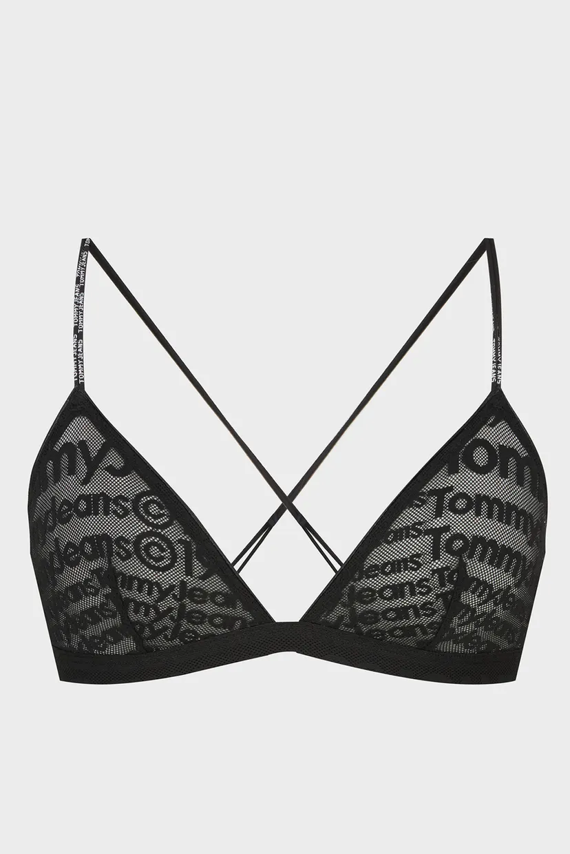 Жіночий чорний бюстгальтер UNLINED TRIANGLE BRALETTE 5