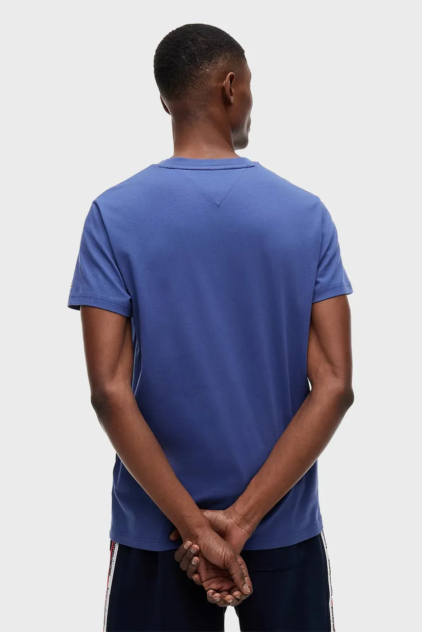 Чоловіча фіолетова футболка SLIM SIGN CHEST SS TEE EXT 3