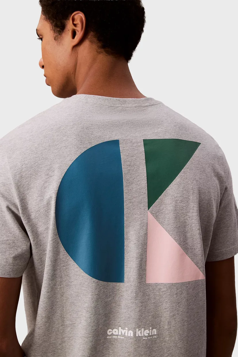 Чоловіча сіра футболка SS 20S CK BAUHAUS 4