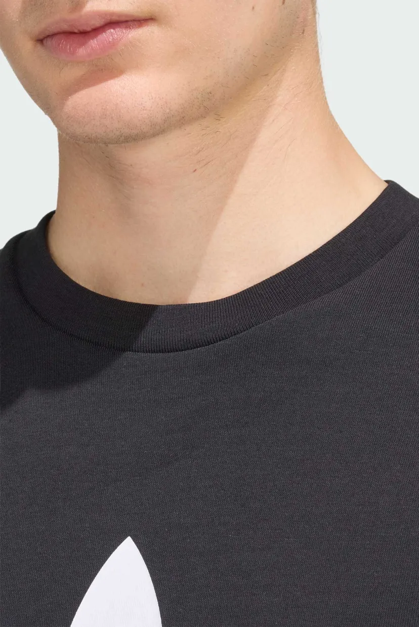 Чоловіча чорна футболка TREFOIL T-SHIRT 5
