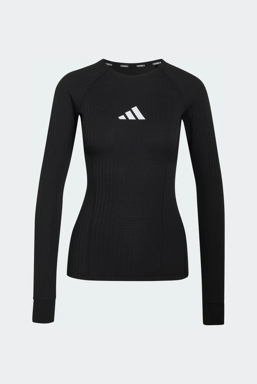 Женский черный лонгслив TERREX XPERIOR CLIMA365 BASELAYER 5
