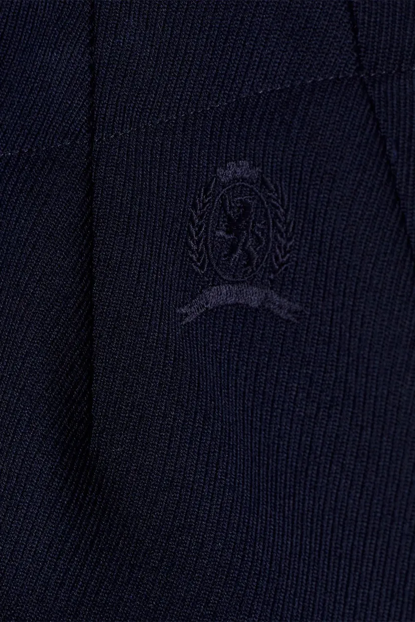 Женские темно-синие шерстяные брюки THC WOOL TWILL FLARE 6