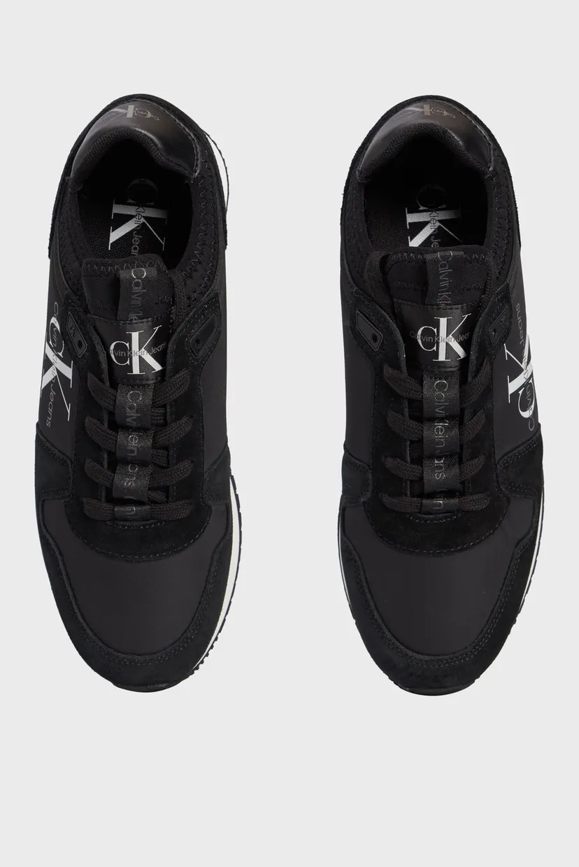 Женские черные кроссовки RUNNER SOCK LACEUP NY-LTH W 4