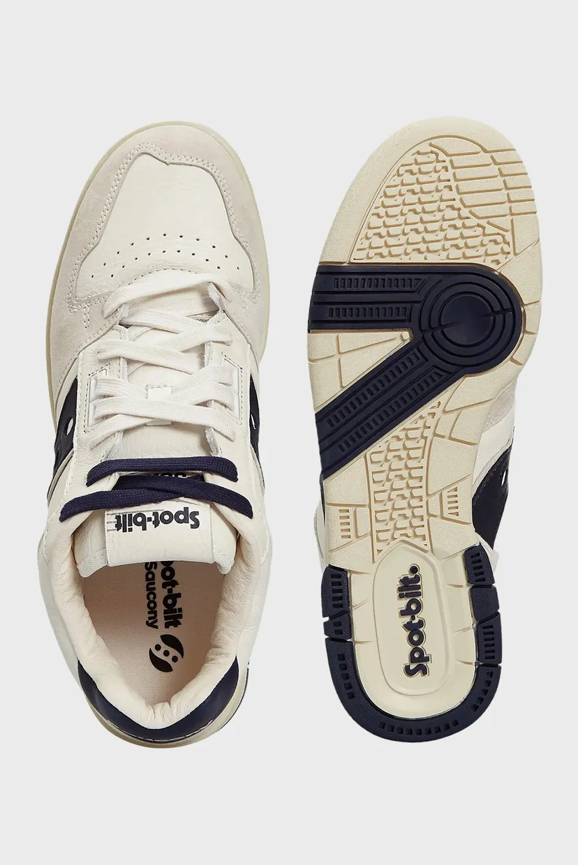 Мужские белые кожаные сникерcы SONIC LOW 4