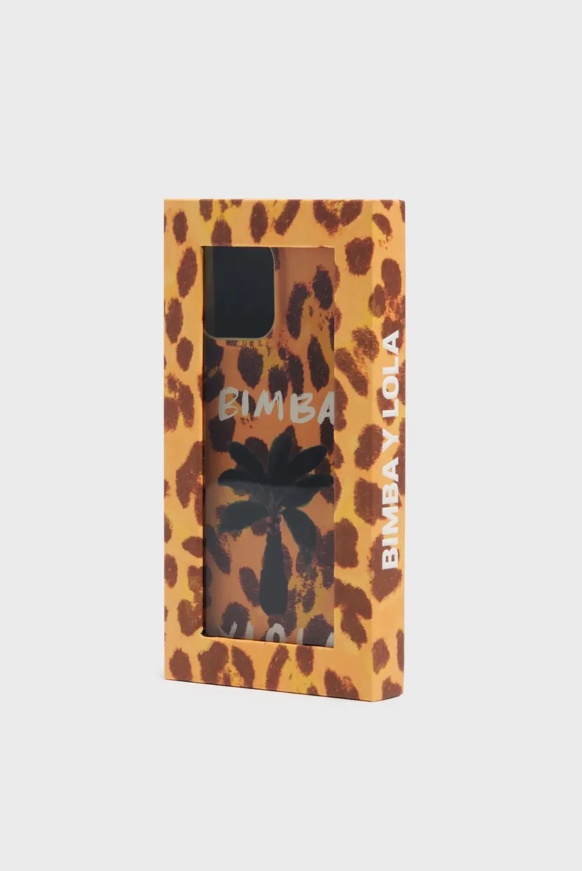 Женский оранжевый чехол с узором для iPhone 16 Pro Max 4