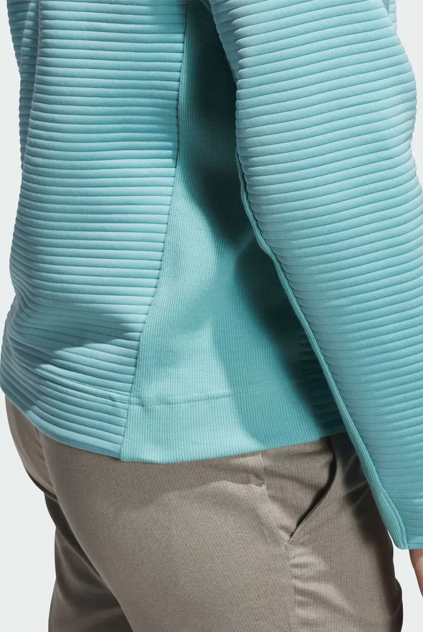 Мужская бирюзовая спортивная кофта Ultimate365 Dwr Textured Quarter Zip 5
