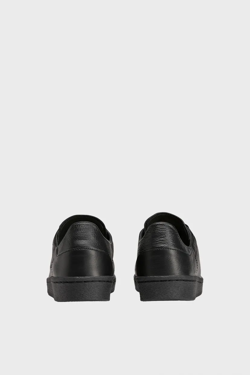 Черные кожаные кроссовки Y-3 SUPERSTAR 5
