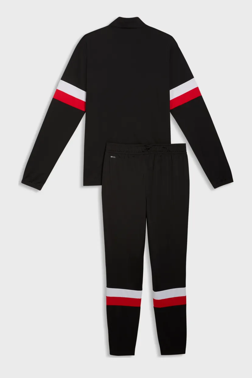 Мужской черный спортивный костюм (кофта, брюки) individualRISE Men's Football Tracksuit 7