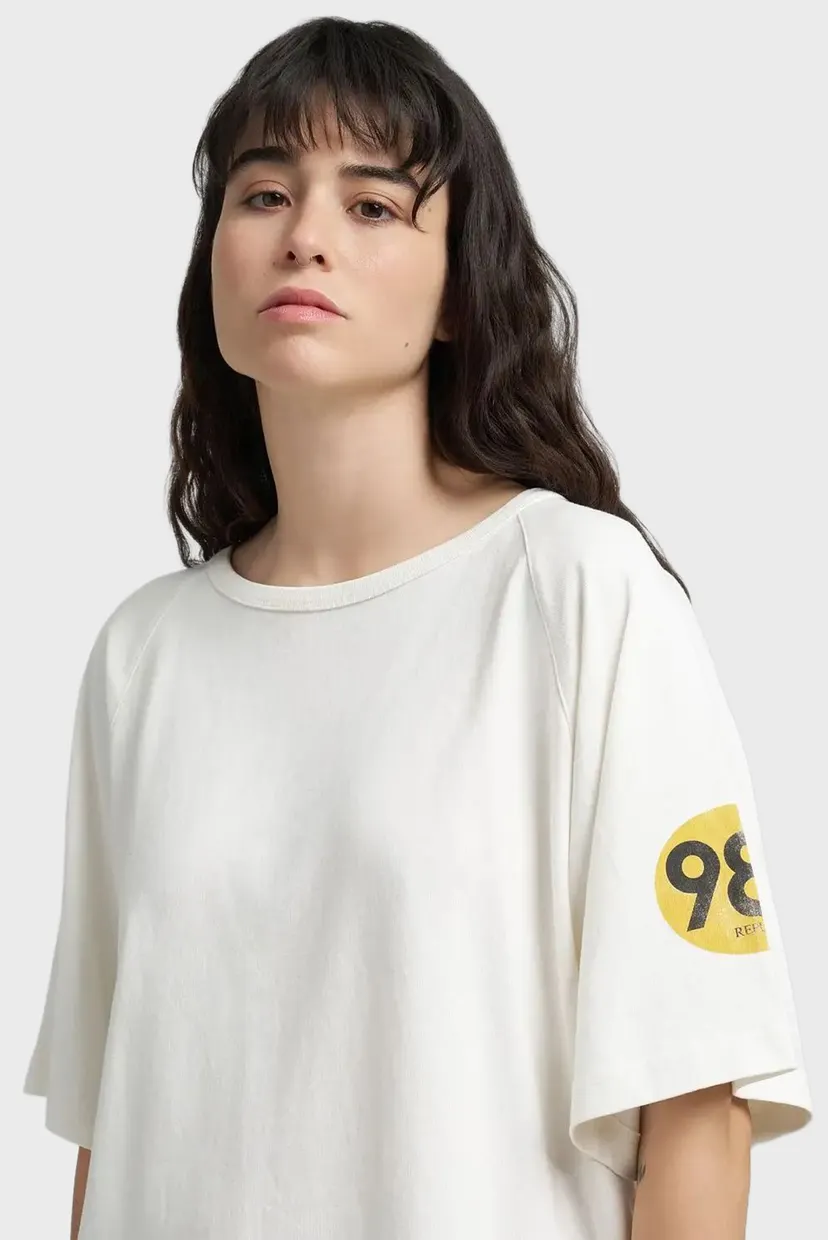 Жіноча біла футболка 5