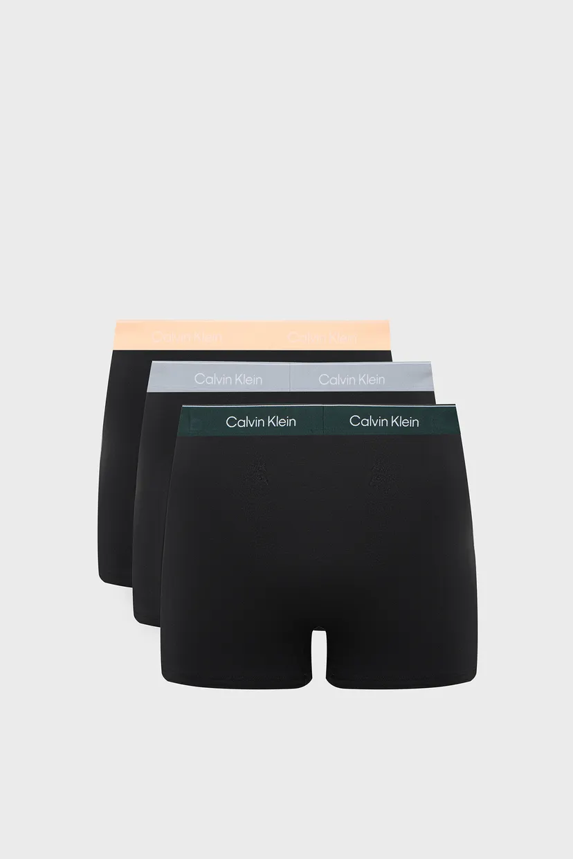 Мужские черные боксеры (3 шт) RELAXED FIT TRUNK 7