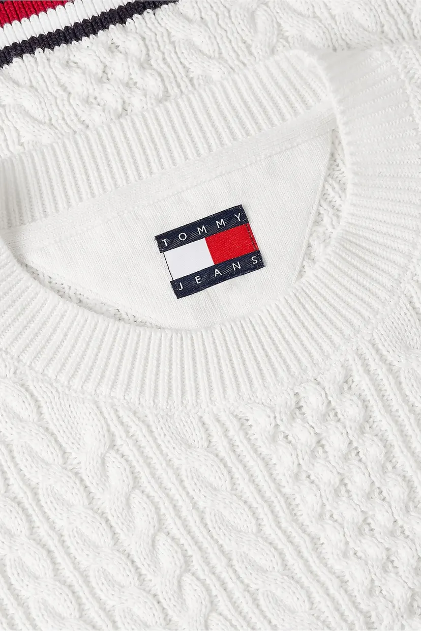 Жіночий білий джемпер RWB TIPPING SWEATER 5