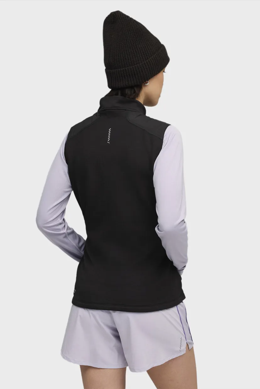 Женский черный жилет PUMA RUN CLOUDSPUN WRMLBL Vest Women 3