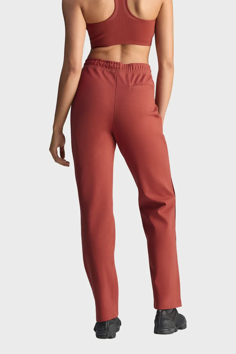 Женские терракотовые спортивные брюки adidas by Stella McCartney Knitted 3