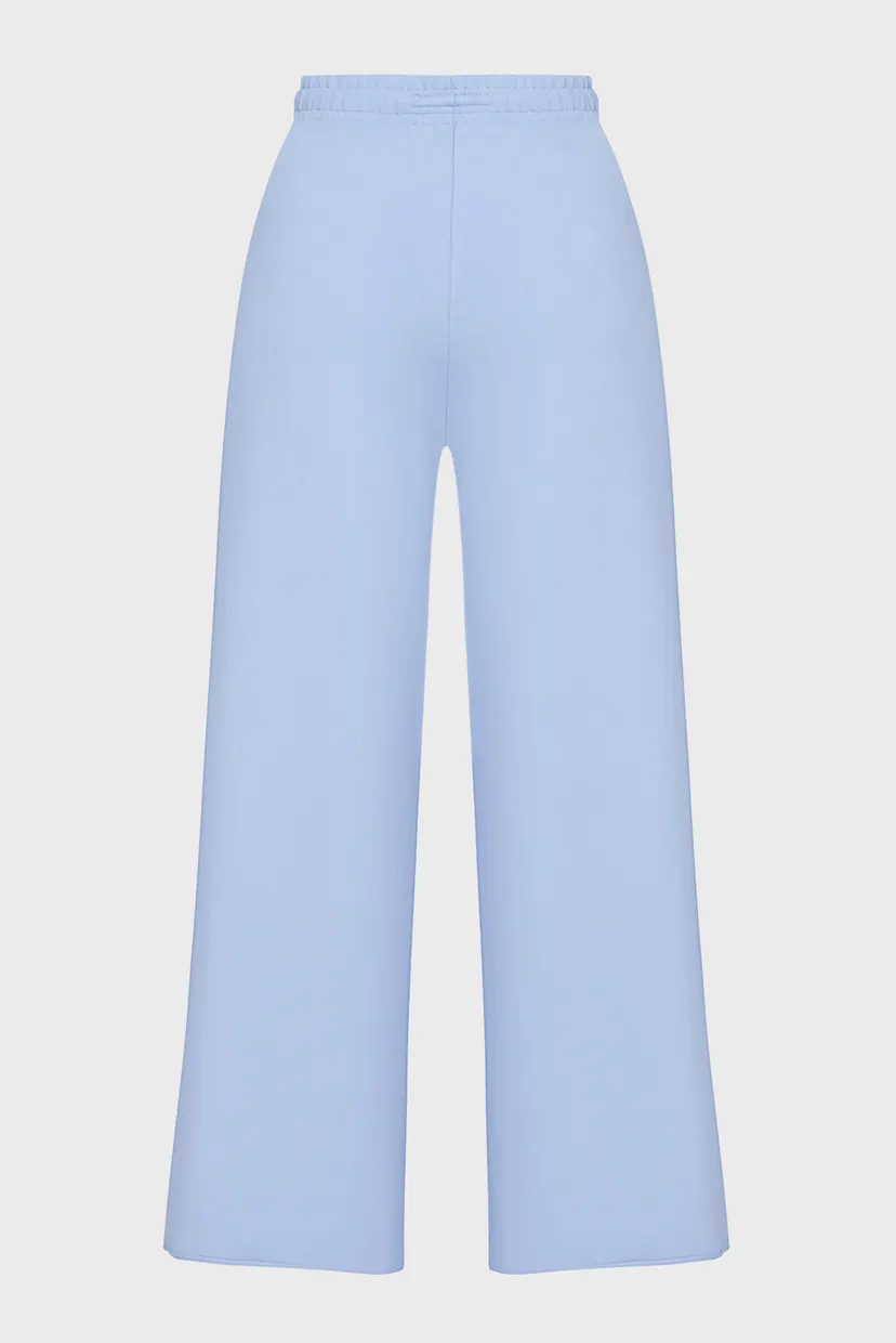 Женские голубые спортивные брюки TJW XS BADGE WIDE LEG SWEATPANT 5