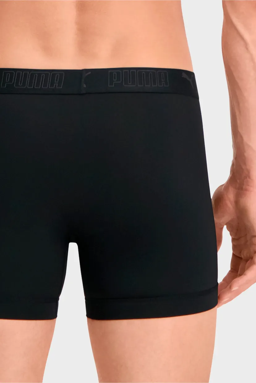 Чоловічі чорні боксери (2 шт) PUMA Sport Men’‎s Microfiber Boxers 2 Pack 7