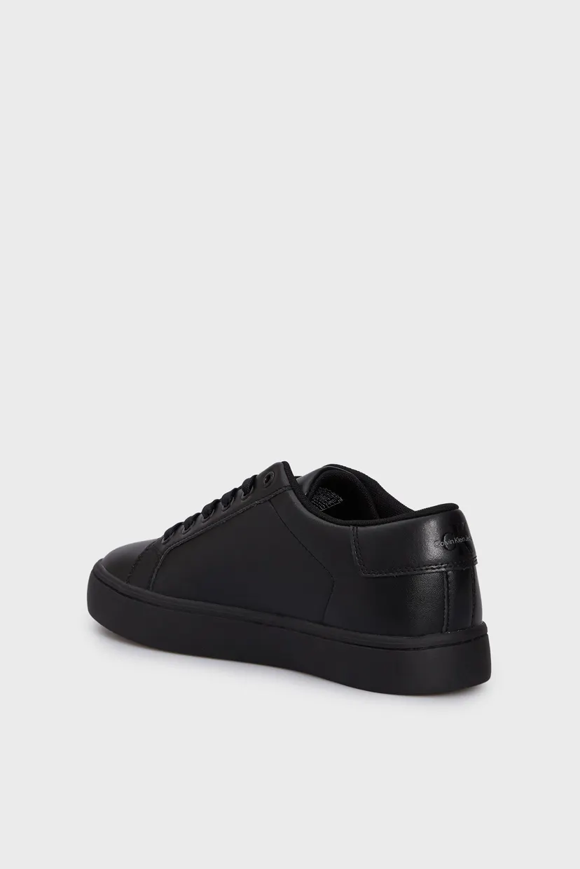 Чоловічі чорні шкіряні снікерси CLASSIC CUPSOLE LACEUP LOW LTH 5