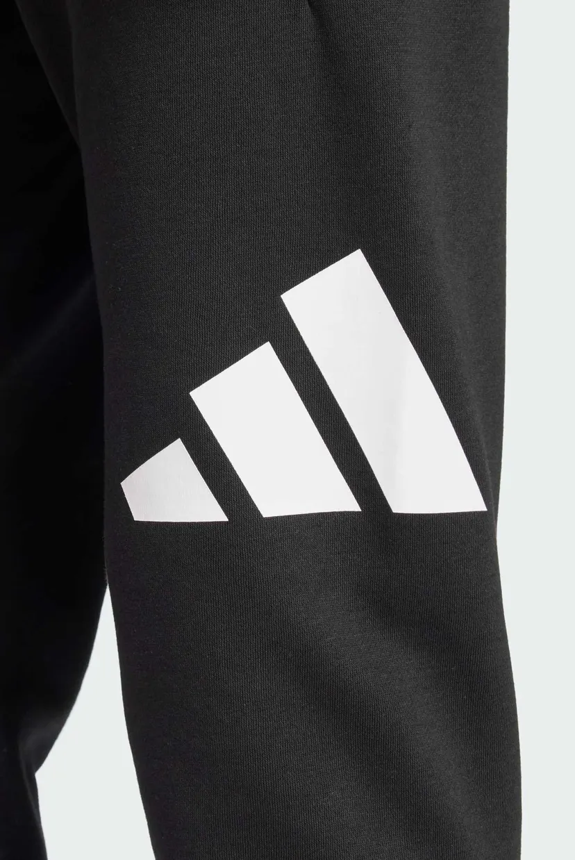 Мужские черные спортивные брюки Essentials Big Logo Cuffed Fleece 4