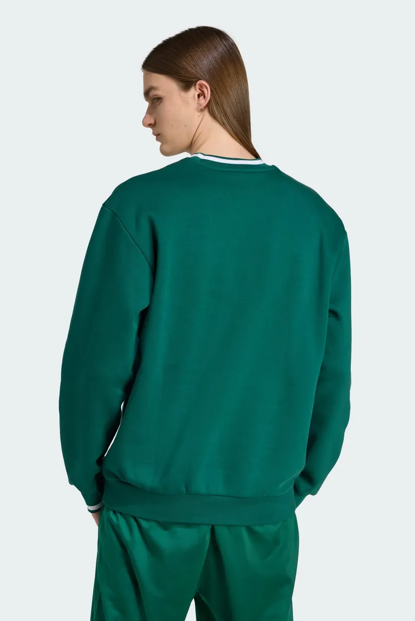 Чоловічий зелений світшот Badge Crewneck 3