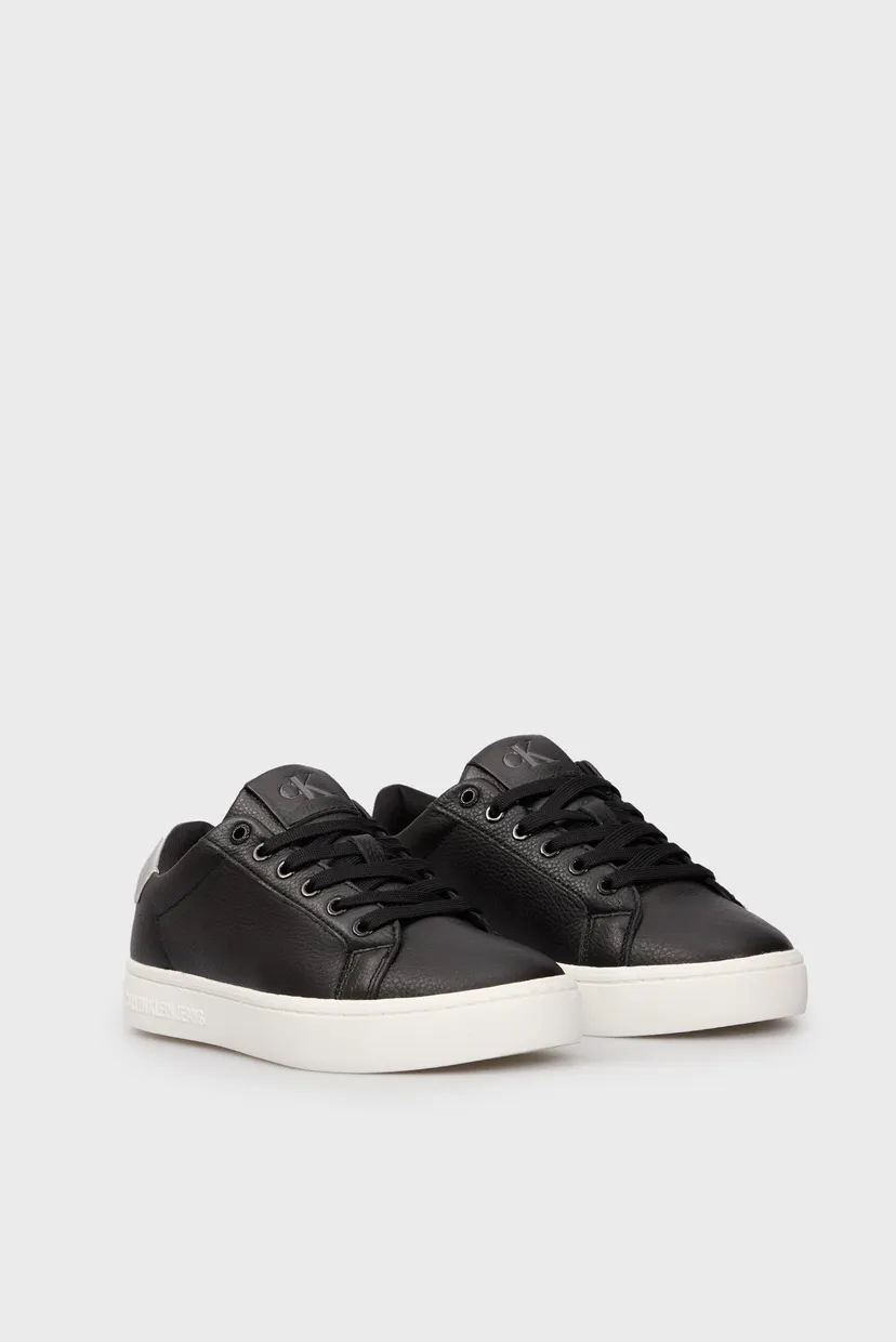 Женские черные кожаные сникерсы CLASSIC CUPSOLE LOW OHB 3