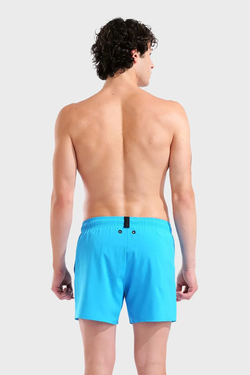 Мужские голубые плавательные шорты EVO BEACH SHORT SOLID 3
