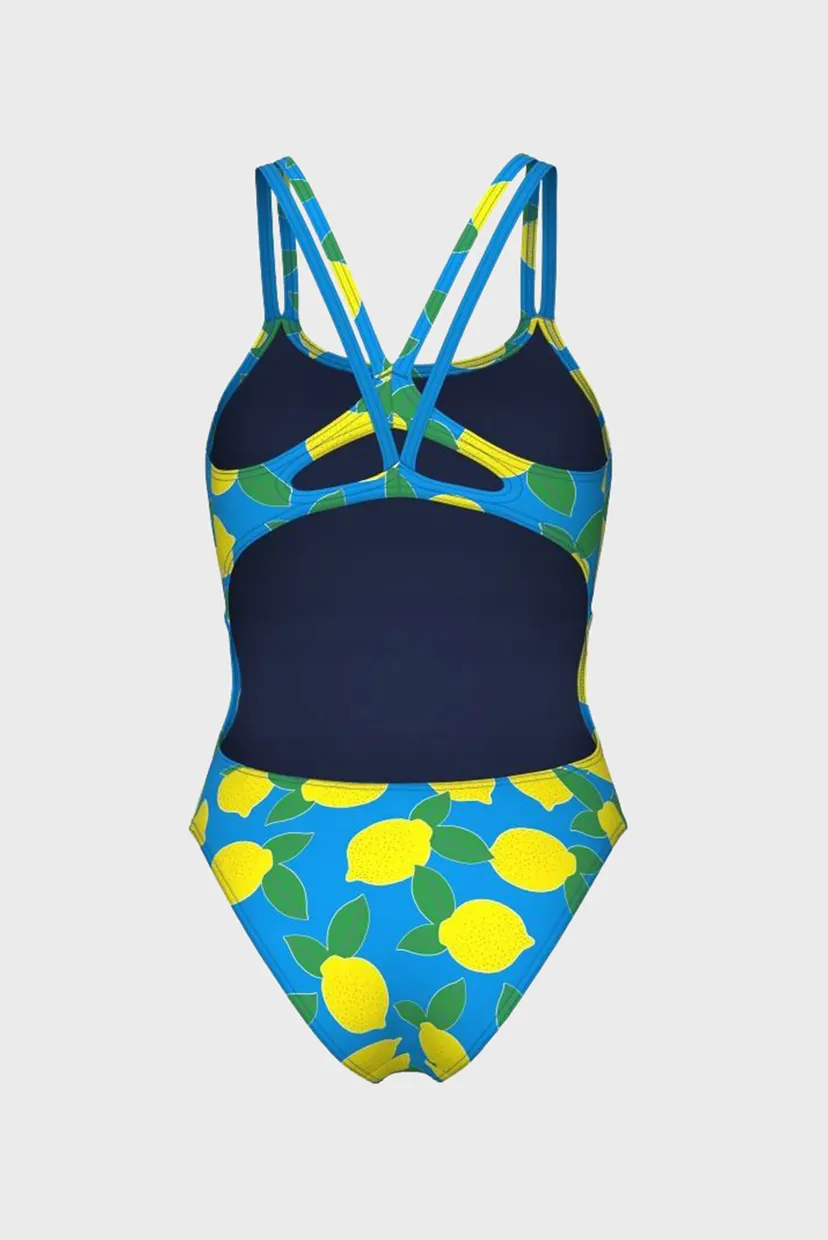 Жіночий купальник з візерунком LEMONS SWIMSUIT LACE PLUS BACK 7