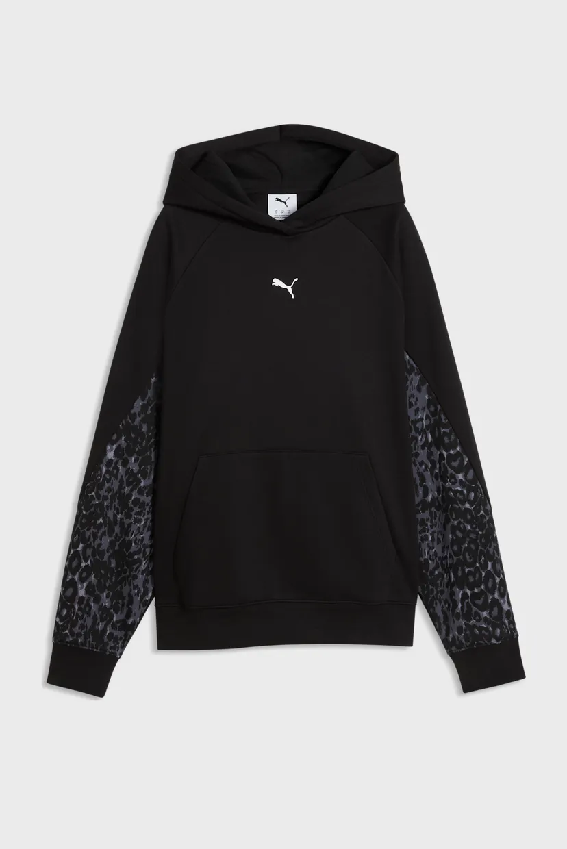 Жіноче чорне худі PUMA Sport Animal Fleece Hoodie Women 4