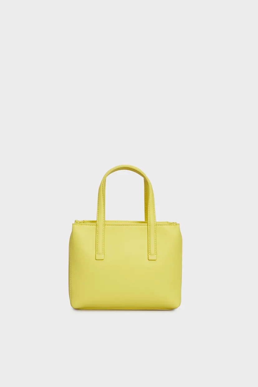 Женская желтая сумка CK MUST MINI TOTE 4