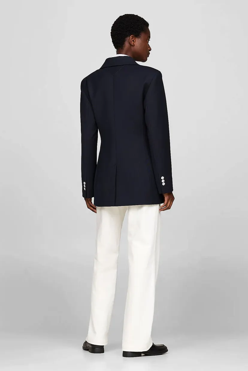 Жіночий темно-синій жакет STATEMENT PREP FITTED DB BLAZER 3